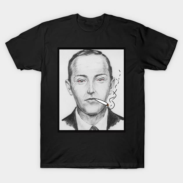 DB Cooper Stoner T-Shirt by @johnnehill